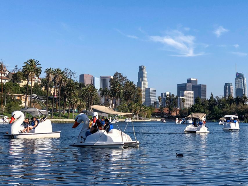 Echo Park Lake: Swan Pedal Boat Rental - Explore Echo Park Lake
