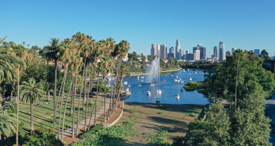 Echo Park Lake: Swan Pedal Boat Rental - Fun for Everyone