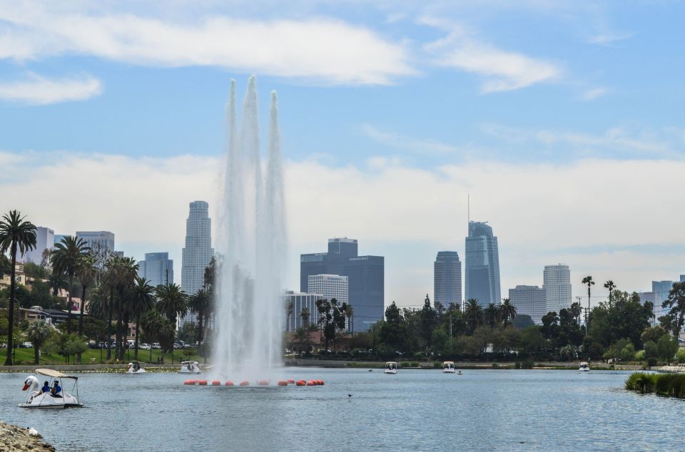 Echo Park Lake: Swan Pedal Boat Rental - Location and Directions