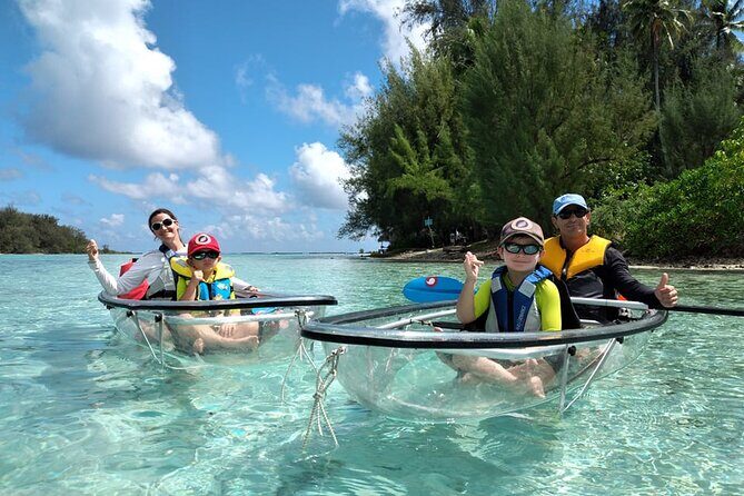 Eco guided excursion to the lagoon of Moorea in a transparent kayak Afternoon 2h - Why This Tour Is Worth Considering  