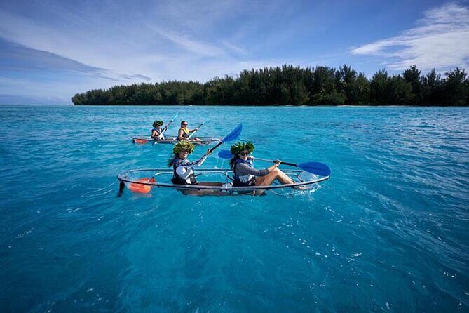 Eco guided excursion to the lagoon of Moorea in transparent kayak 1/2 day morning - FAQs  