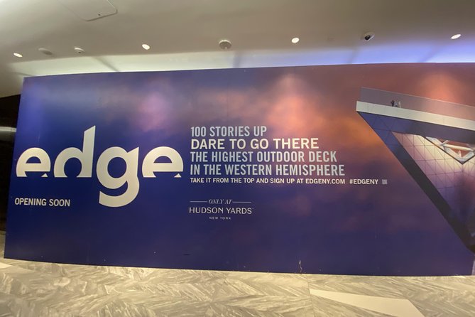 Edge Observation Deck Times Square & Hudson Yard Tour - Tour Details