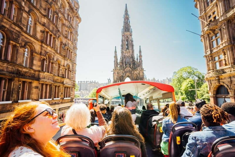 Edinburgh: Big Bus Hop-On, Hop-Off Tour by Open-Top Bus - An In-Depth Look at the Edinburgh Bus Tour Experience