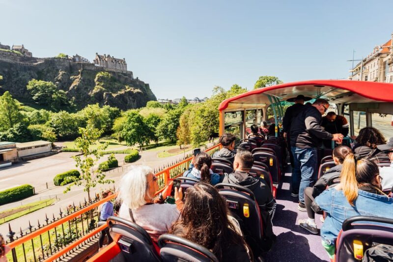 Edinburgh: Big Bus Hop-On, Hop-Off Tour by Open-Top Bus - An Overview of What to Expect