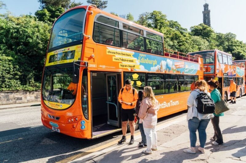 Edinburgh: Big Bus Hop-On, Hop-Off Tour by Open-Top Bus - What to Expect During the Ride