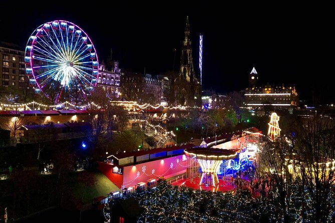Edinburgh's Christmas Lights and festive Black Taxi Tour - The Guide’s Role