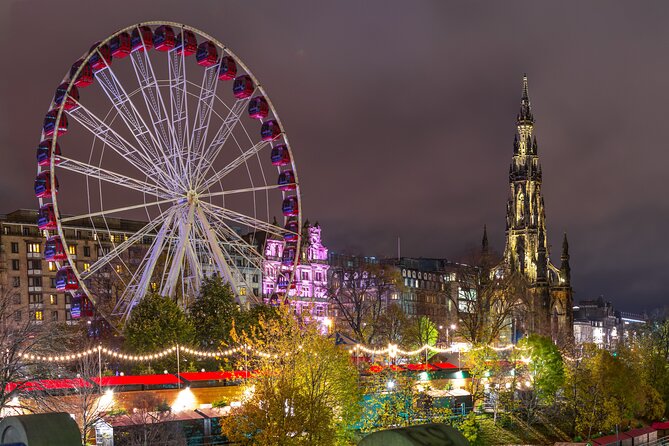 Edinburghs Christmas Lights and Festive Black Taxi Tour - Pickup Information