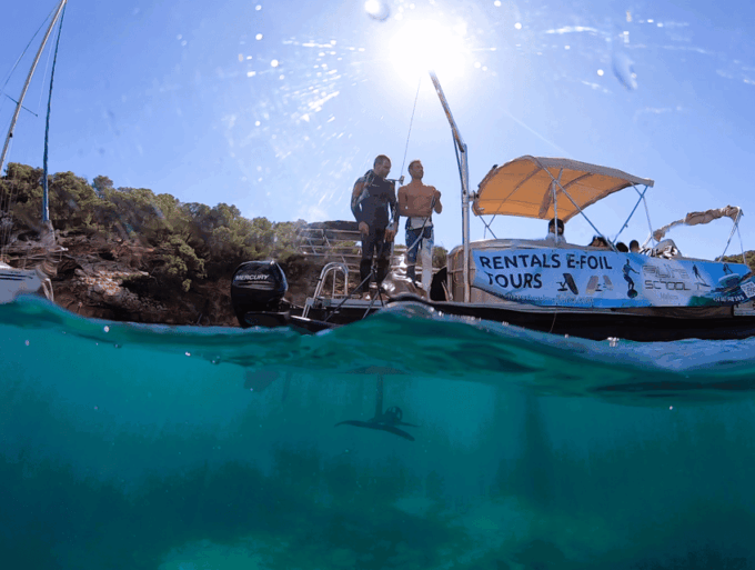 Efoil From Boat-1 Fliteboard (1 or 2 Riders Sharing) - Exploring the Underwater World
