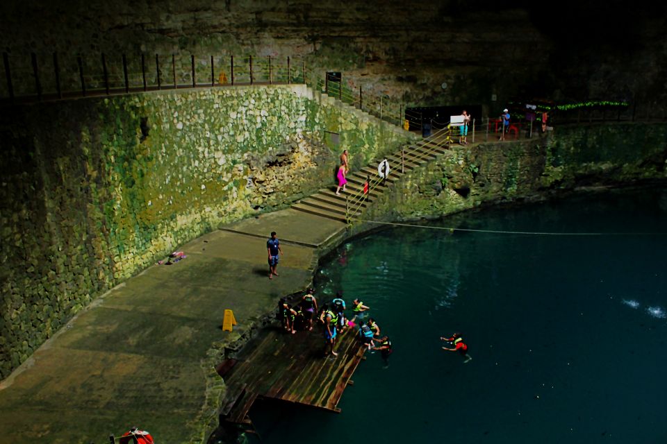 Ekbalam Mayan Ruins Full-Day Tour With Cenote Trip & Lunch - Cenote Swimming and Diving