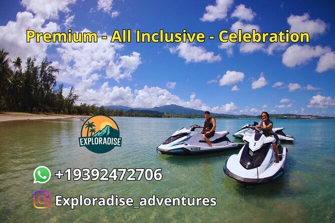 El Yunque Beach Jetski + Rainforest Hike Adventure Tour - Key Points