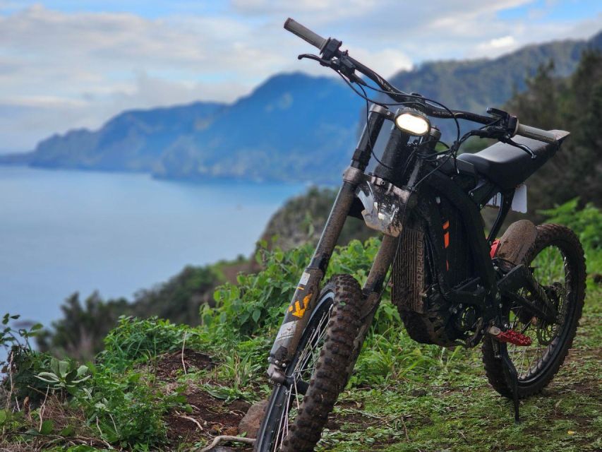 Electric Bike off Road on Madeira Island by Overland Madeira - Breathtaking Landscapes