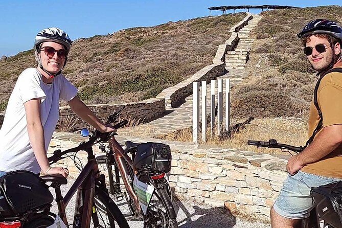 Electric Bike Tour Chora to Homer's Tomp - A Detailed Look at the Ios Electric Bike Tour