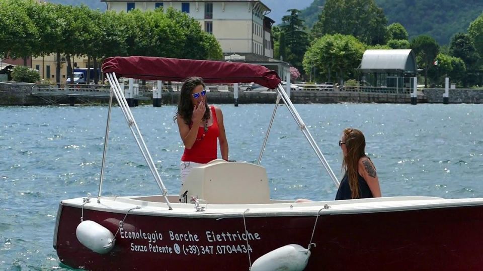 Electric Boat Rental in Colico Como Lake and Natural Reserve - Boat Features and Specifications