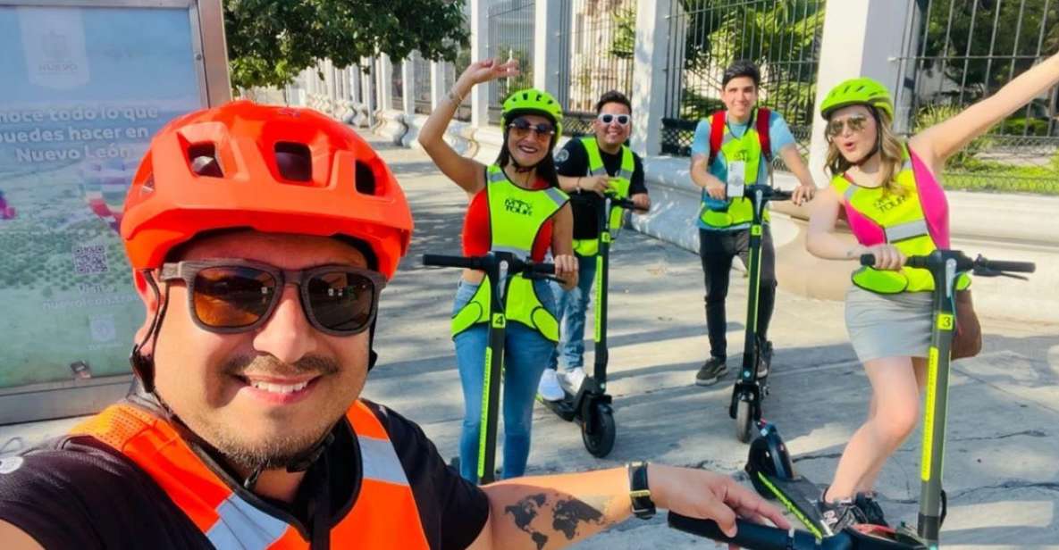 Electric Scooter Tour in Monterrey Down Town With Guide - Key Points