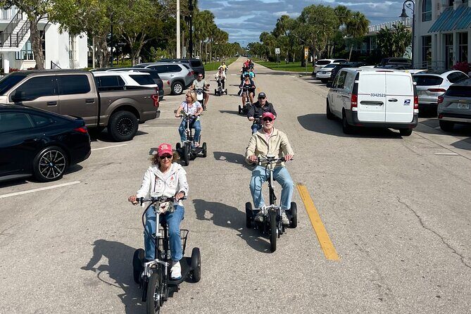 Electric Trike & Moped Tour of Downtown Naples - Fun For Everyone - What to Expect from the Itinerary