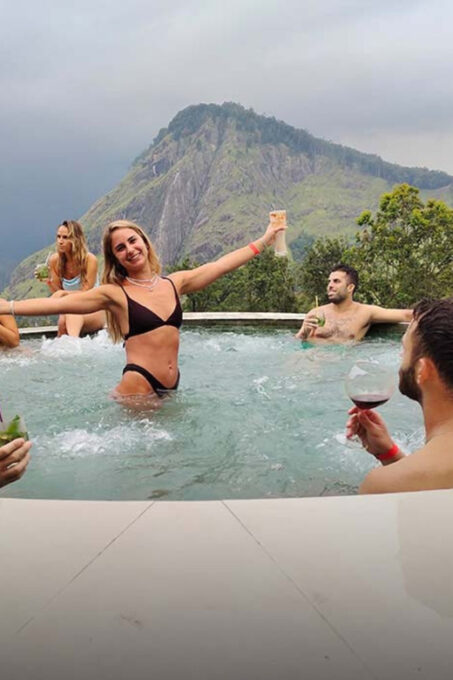 Ella Day Tour + Ravana Pool Club Dip & Dine + Cocktails! - Traditional Sri Lankan Lunch