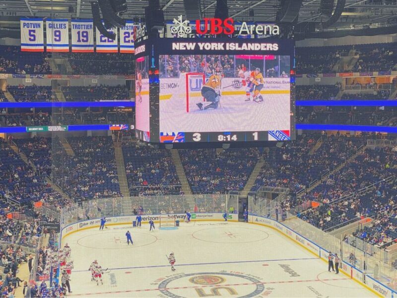 Elmont: New York Islanders UBS Arena Ice Hockey Game Ticket - The Arena and the Experience