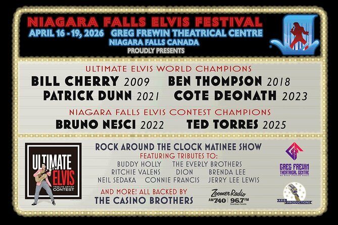 Elvis Festival Niagara Falls - Key Points