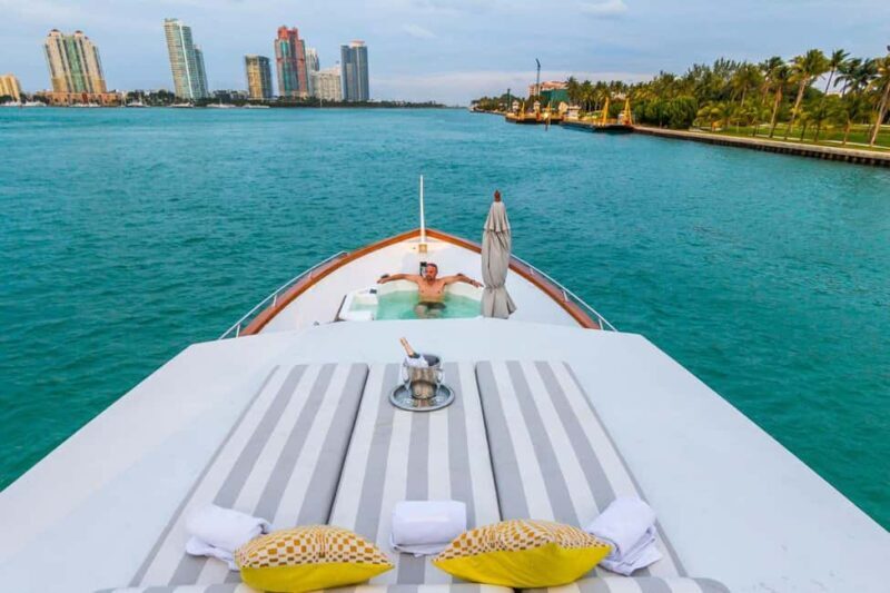 Set out on a Luxurious Journey Aboard the 103 Trilogy Yacht - Food and Beverages