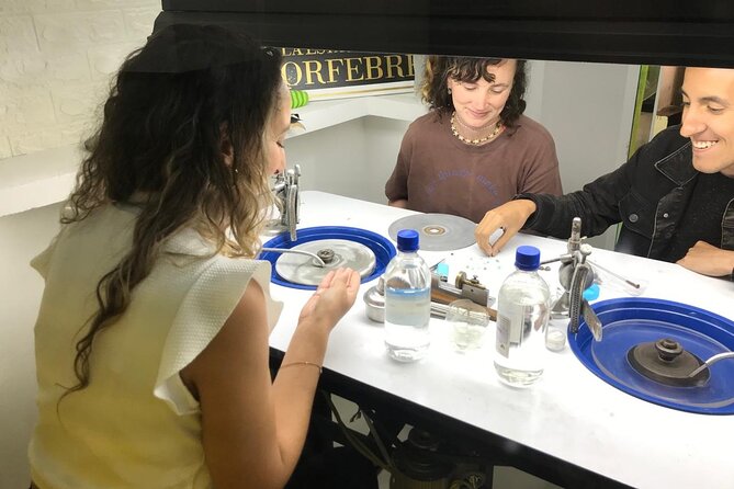 Emerald Carving Workshop in Bogotá, Colombia. - Guidance From Experienced Craftsmen