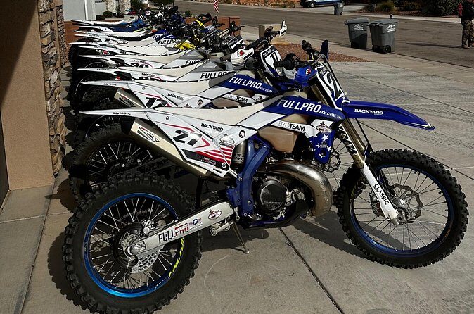 Enduro adventure directly at Zion National Park - The Logistics: Meeting Point & Timing