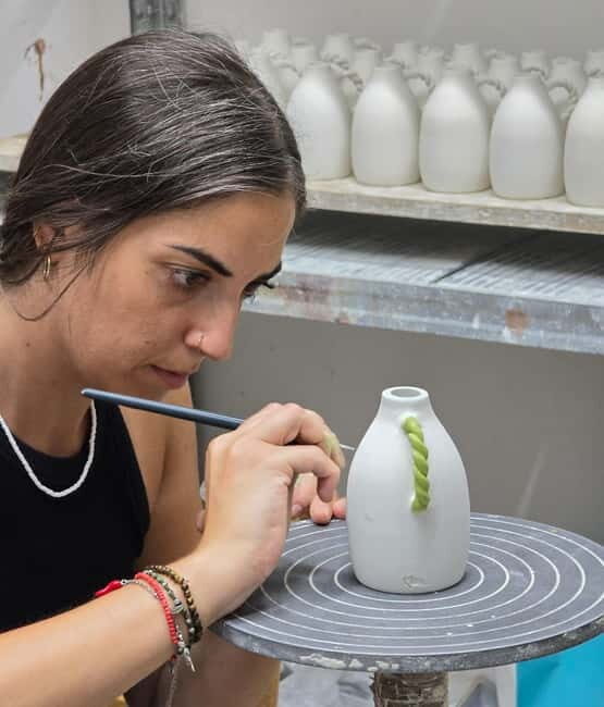 Enna: Paint your own Sicilian ceramic plate - Exploring Enna’s Ceramic Workshop