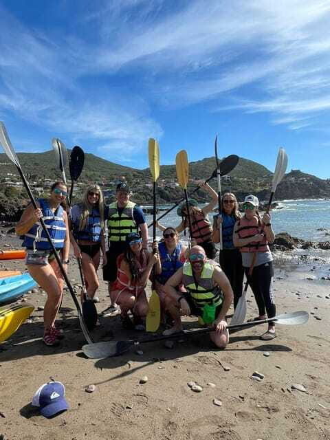 Ensenada: Bufadora Kayak Adventure - Learning from Your Guides  