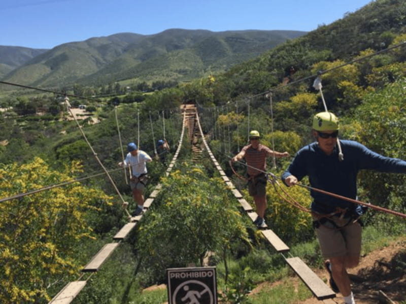 Ensenada: Zipline and Hanging Bridges at Las Cañadas - Key Points