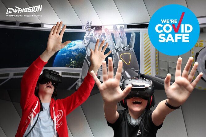 Entermission Sydney 60min Virtual Reality Escape Rooms - Key Points