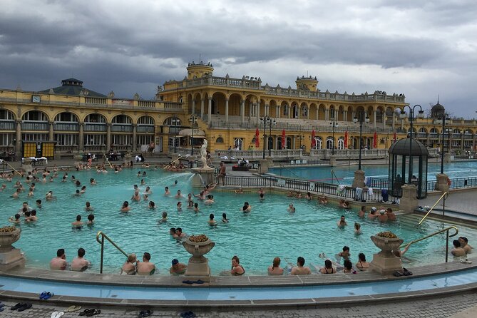 Entrance to Szechenyi Spa in Budapest - Accessibility Information