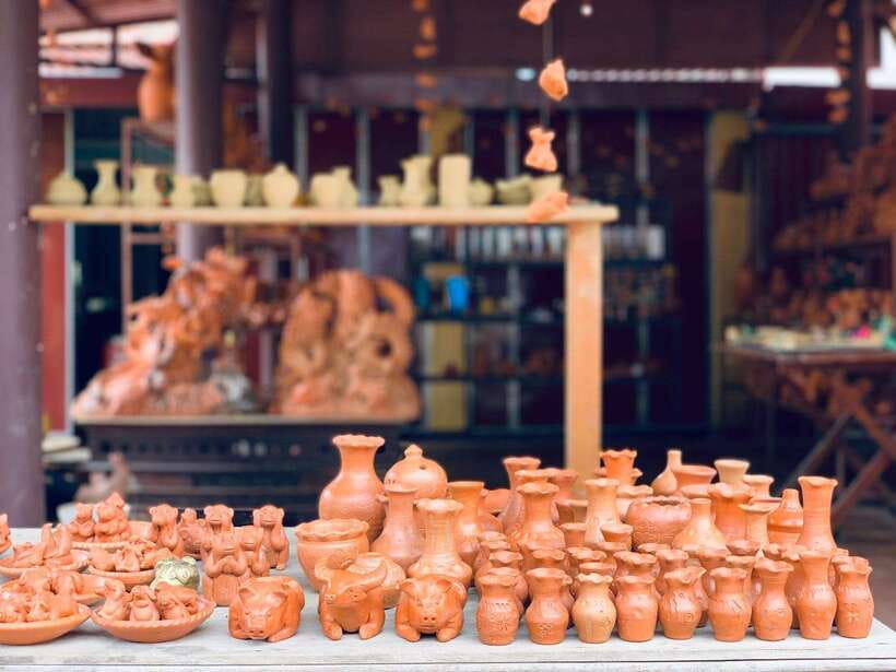 Entry Ticket: Boat Trip to Pottery and Carpentry Village - Exploring Thanh Ha Pottery Village
