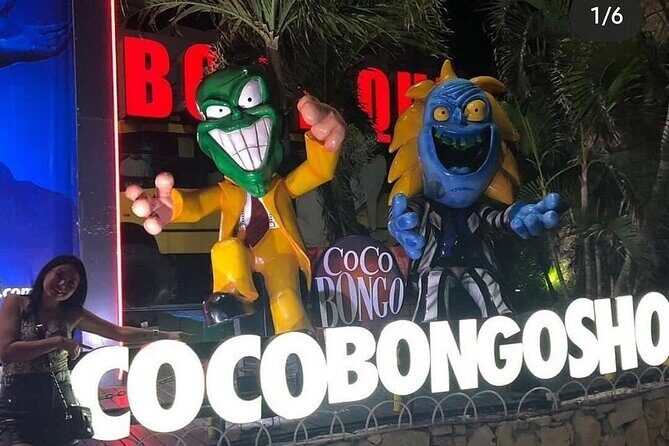 Entry ticket to the Coco Bongo Cancun nightclub - Key Points