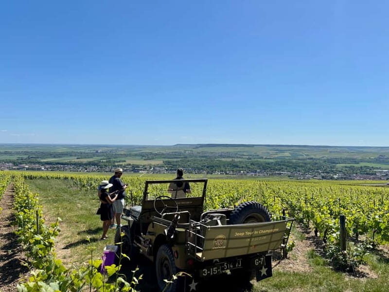 Epernay: Jeep tour of the vineyards with tasting and visits - The Bottom Line