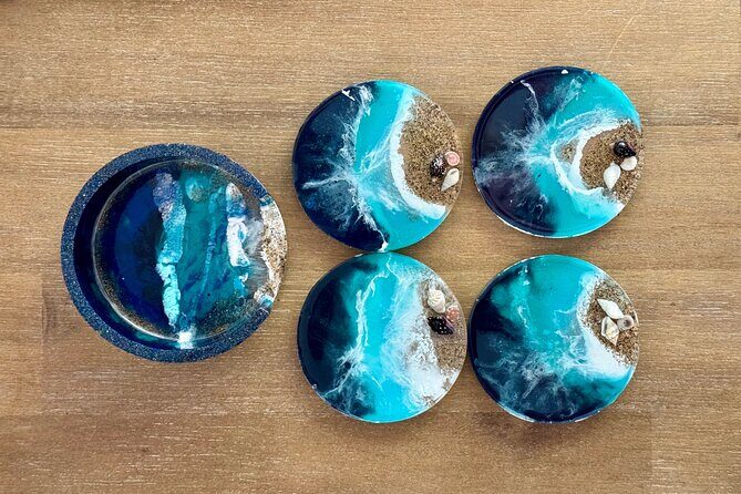 Epoxy Resin Art and Craft Coaster Set Experience - Who Will Love This Experience?
