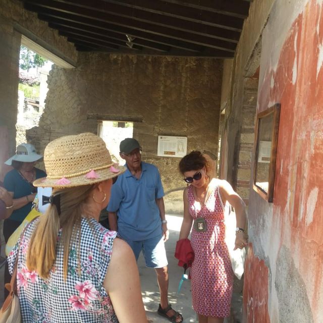 Ercolano: Archaeological Park of Herculaneum Walking Tour - Included in the Tour