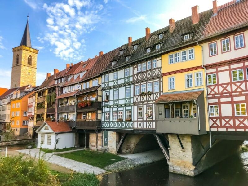 Erfurt: On the road with the Brückenkrämer. Walking tour with anniversary tasting. - Key Points