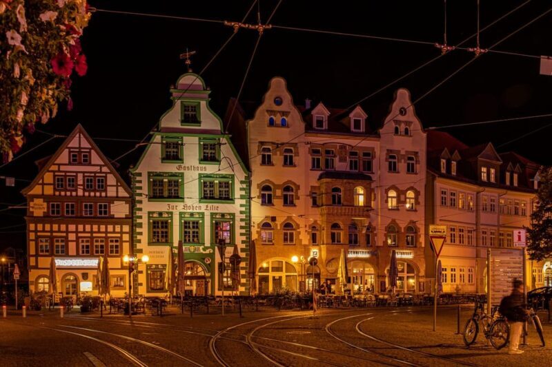 Erfurt: With night watchman Schwalbe through the old town, including tasting - Key Points