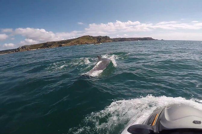 Escorted Coastal Tour by Jet Skis from St. Aubin - The Sum Up