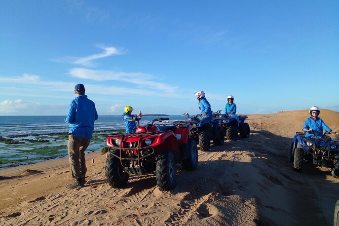 Essaouira: 1 Hour Dromedary + 2 Hours Quad - Gear and Refreshments