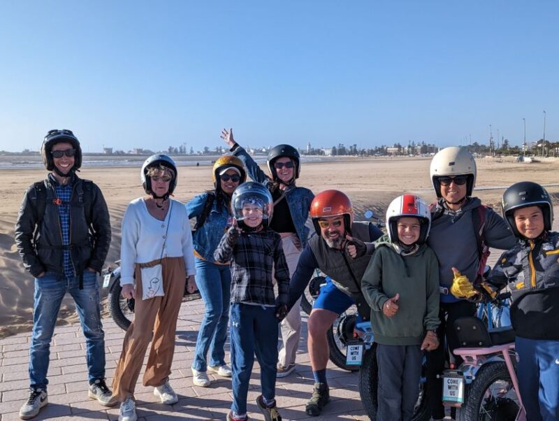 Essaouira: Area Highlights 3 Hours E-Bike Tour - Riding to Mogador Island Viewpoint