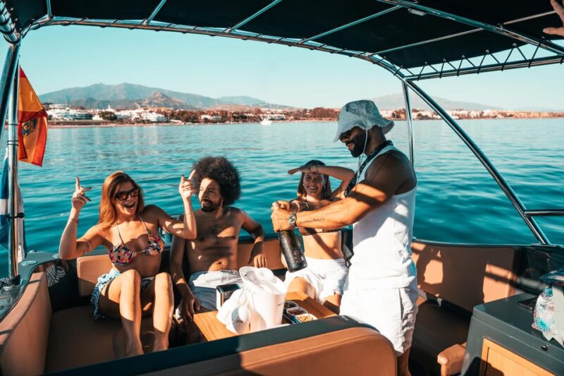 Estepona: Boat Rental With Captain, Enjoy the Mediterranean! - Water Activities and Features