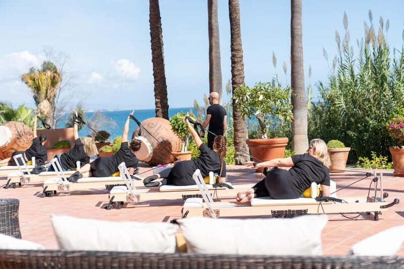 Estepona: Pilates on a Catamaran and Sunset Cruise + bubbly - A Fresh Take on Sunsets and Serenity: Pilates on a Catamaran in Estepona