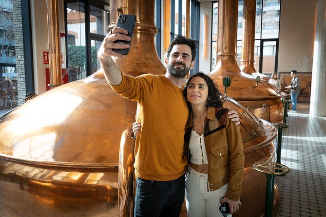Estrella Damm Old Brewery Barcelona Guided Tour With Beer Tasting - What to Expect