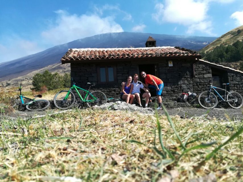 Etna: Half-Day Mt Etna Mountain Bike Tour - Meeting Point and Duration