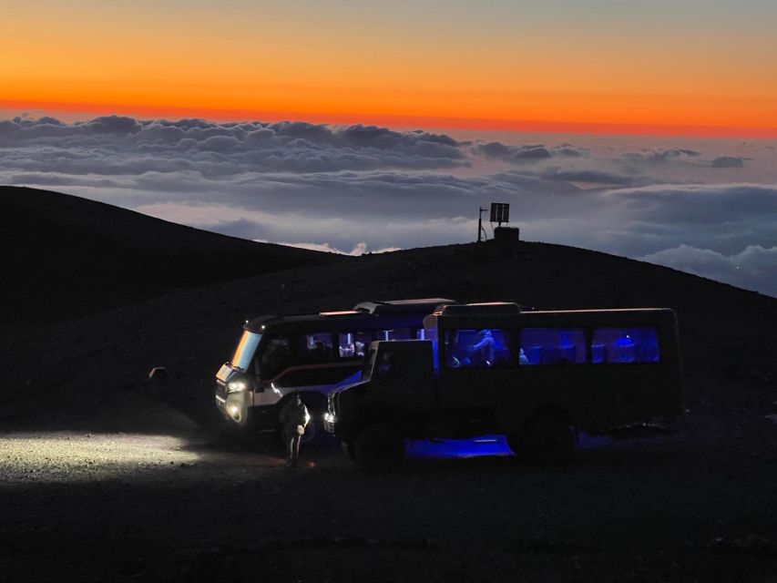 Etna North Sunset: Summit Area & Craters of 2002 - Requirements and Restrictions