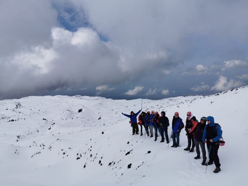 Etna South: High Altitude Winter Trek With an Alpine Guide - Itinerary and Activities