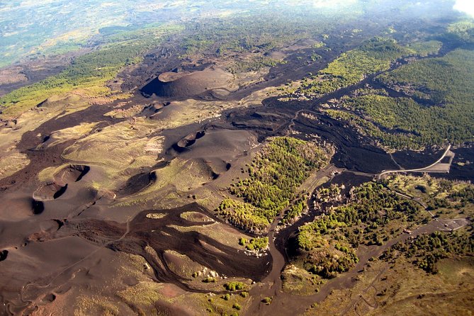 ETNA - Trekking to the Craters Eruption of 2002 - Returning to the Starting Point