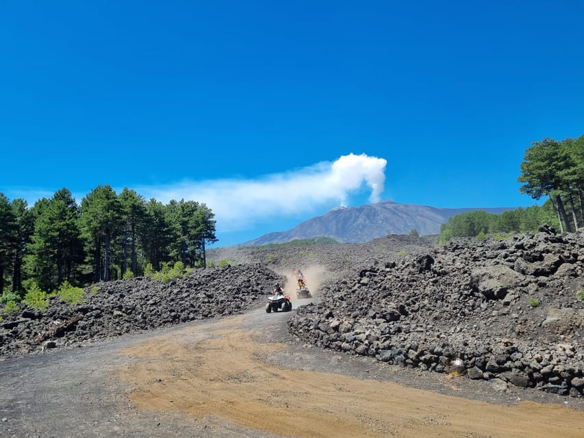 Etna volcano: Etna grand tour by quad bike with cave and lava flow visit - Key Points