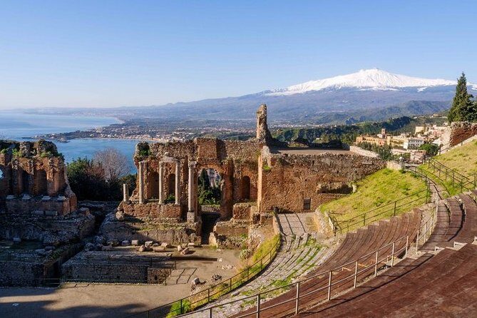 ETNA & WINE, TAORMINA TOUR FD from CATANIA (GUIDE and LUNCH Included) - Key Points
