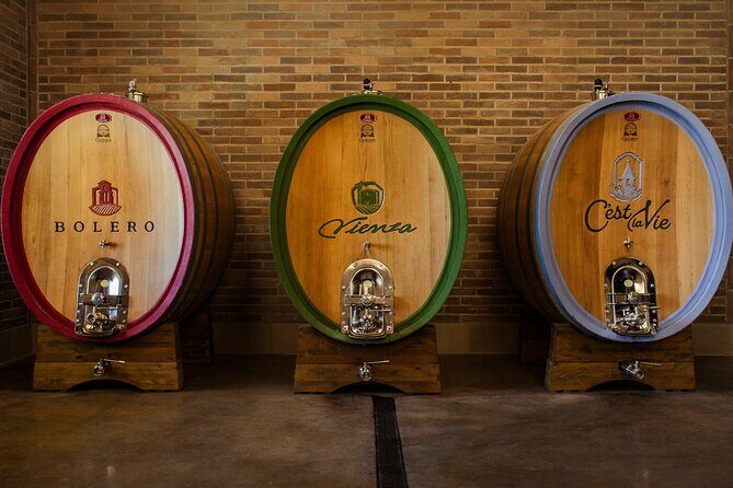 Europa Village Wine Tour, Food Pairing & Wine Blending Experience - Gourmet Food Pairing